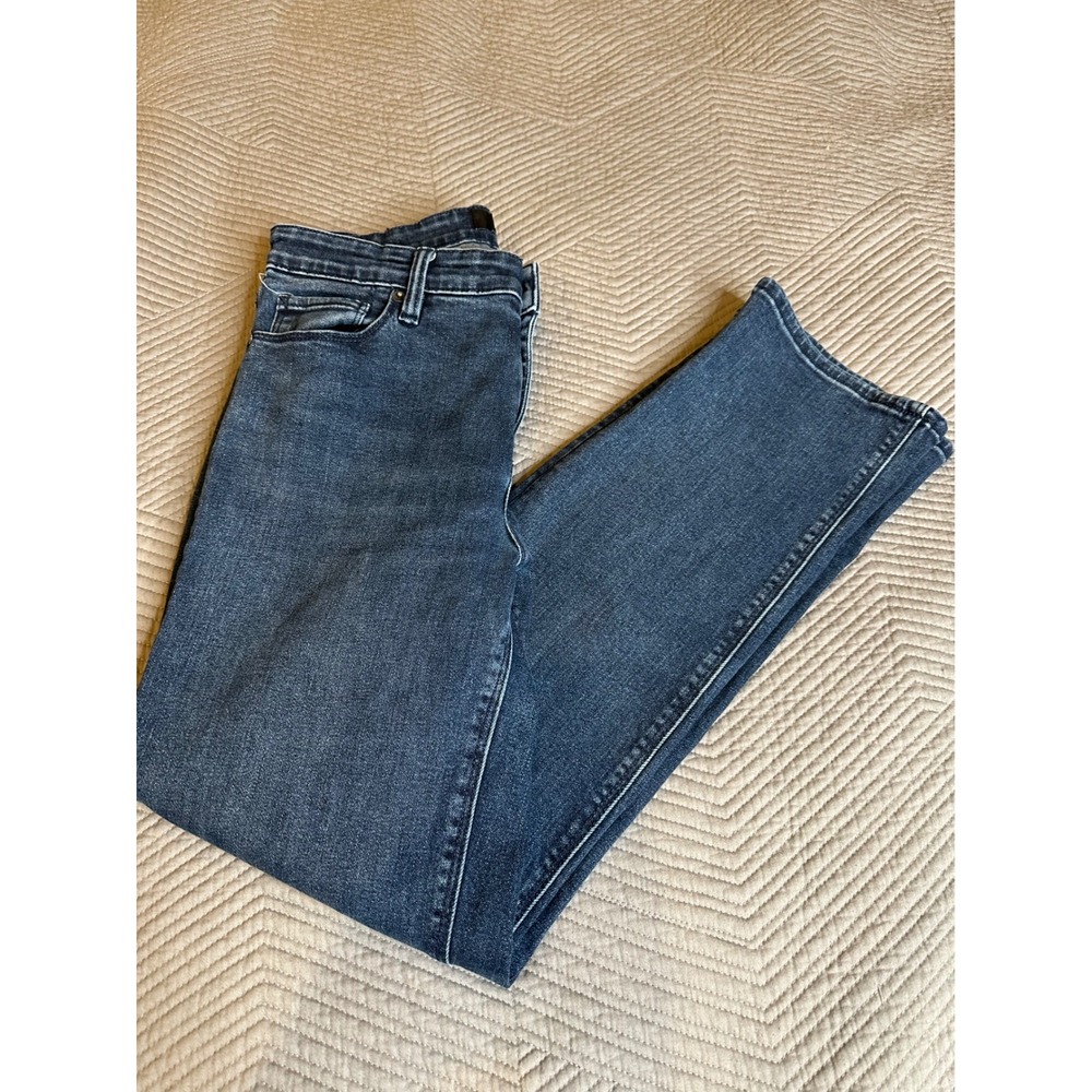 Hudson Los Angeles Womens Straight Leg Jeans Blue Denim Medium Wash Size 6 - Picture 7 of 10